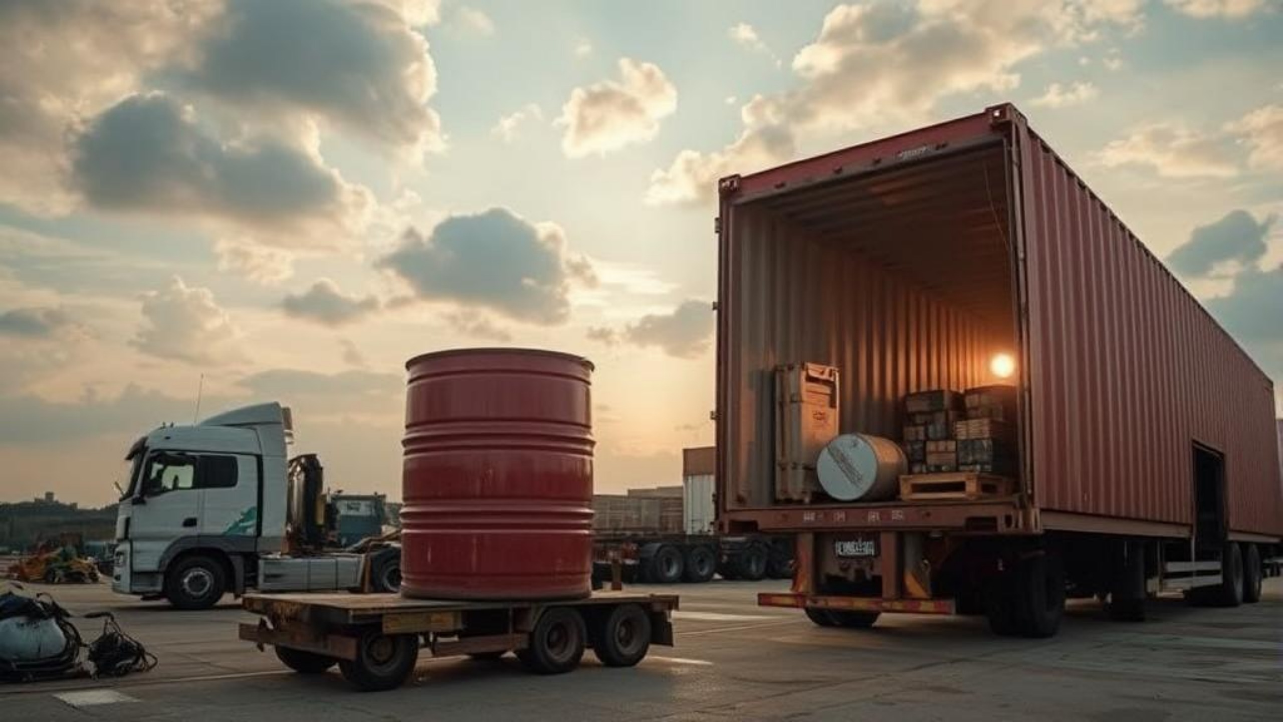 Barrel shipping from UK to NIgeria